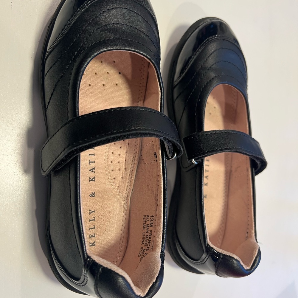 Kelly & Katie Girls Black Mary Jane Dress Shoes - Size 13